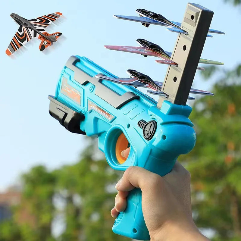 Schaumstoff-Flugzeug Launcher Set