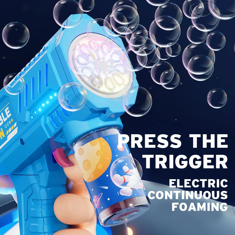 Automatischen Space Bubble Gun!